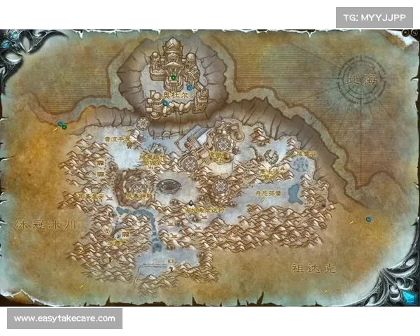 魔兽世界怀旧服地图切换为中心